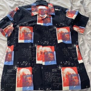 Mens bowling style shirt